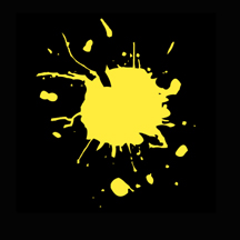 yellow splat