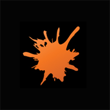 orange splat